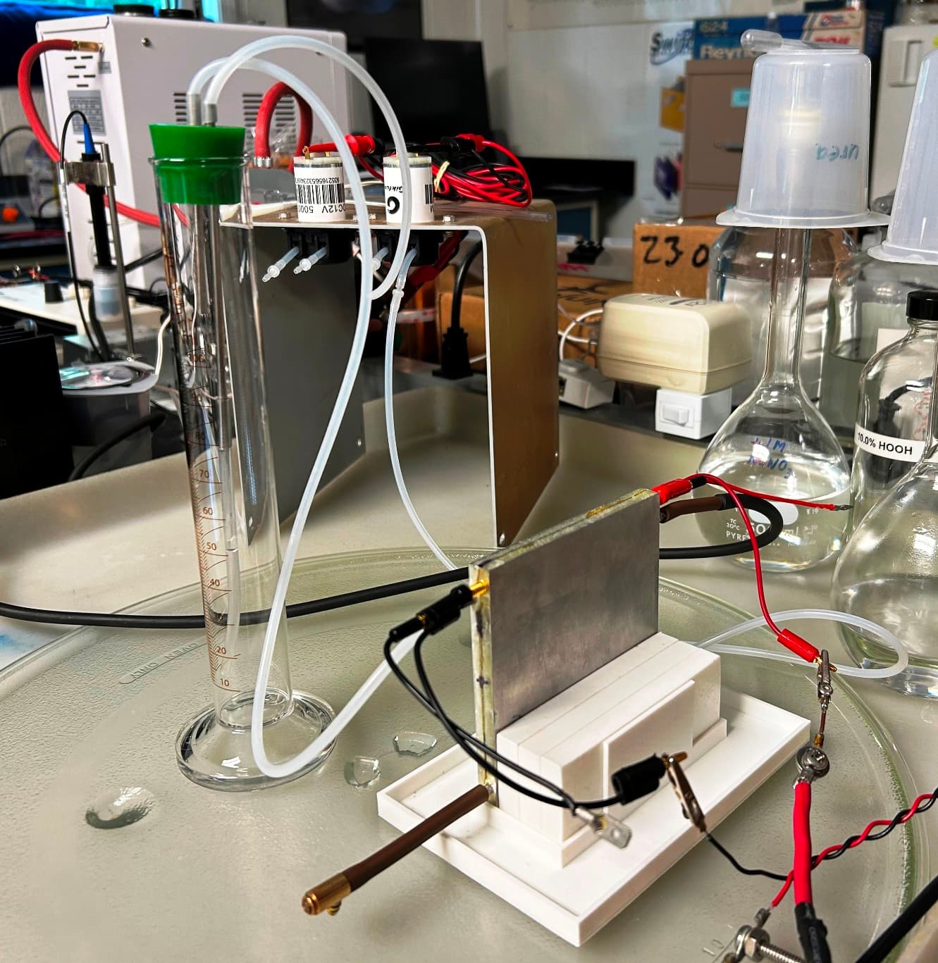 Five-Single cell set-up in the labratory